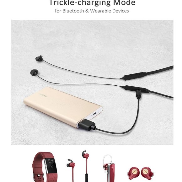 Luxtude Ultra Slim Portable Charger, 5000mAh Lightweight Rose Gold‎ - Picture 8 of 9